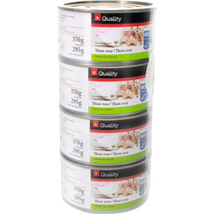Quality MSC Thon rosé Skipjack, solid, nature, 24 x 370 g
