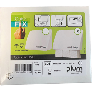 Plum Pflasterspender gefüllt mit 45 Pflaster