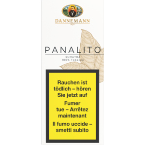 Dannemann Panalito Sumatra, Pack zu 2 Etui x 5 Stück