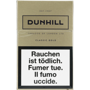 Dunhill Classic Gold Box