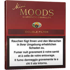 Dannemann Mini Moods, Pack zu 10 Etui x 10 Stück