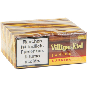 Villiger Kiel Junior Sumatra, Pack zu 5 Etui x 10 Stück