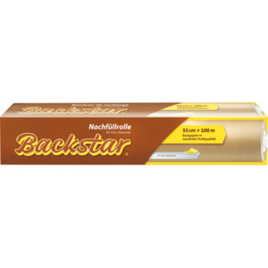 Backstar Cut Nachfüllrolle für Inox Dispenser, 53 cm x 100 m Backstar Cut Nachfüllrolle für Inox Dispenser, 53 cm x 100 m