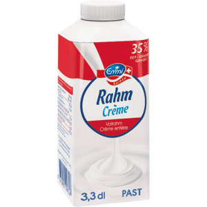 Emmi Vollrahm 35%, pasteurisiert, 8 x 3,3 dl Emmi Vollrahm 35%, pasteurisiert, 8 x 3,3 dl