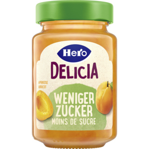 Hero Delicia Aprikose mit weniger Zucker, 270 g