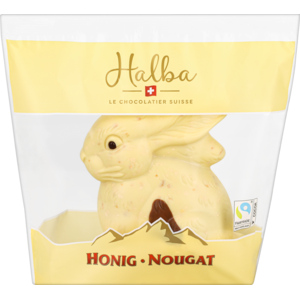 Halba Hase Honig-Nougat Weiss, 280 g Halba Hase Honig-Nougat Weiss, 280 g