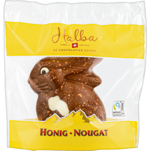 Halba Hase Honig-Nougat Milch, 280 g Halba Hase Honig-Nougat Milch, 280 g