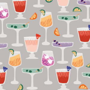 Atelier Servietten "Cheers grau" 25 x 25 cm Pack zu 20 Stück Atelier Servietten "Cheers grau" 25 x 25 cm Pack zu 20 Stück
