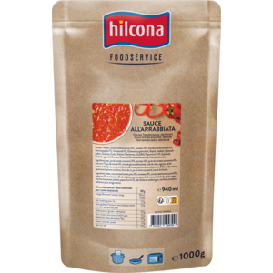 Hilcona Sauce all'Arrabbiata, 6 x 1 kg Hilcona Sauce all'Arrabbiata, 6 x 1 kg