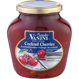 Vanini Cocktailkirschen ohne Stiel, 450 g Vanini Cocktailkirschen ohne Stiel, 450 g