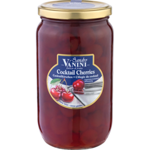 Vanini Cocktailkirschen ohne Stiel, 950 g Vanini Cocktailkirschen ohne Stiel, 950 g