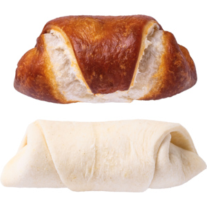 Romer's Laugenschinkengipfel, Teigling, tiefgekühlt, 100 x 43 g