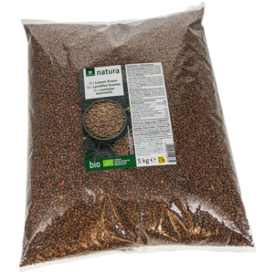 Natura Bio Linsen braun, 5 kg Natura Bio Linsen braun, 5 kg
