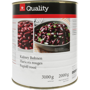 Quality Fagioli rossi, 6 x 3,1 kg
