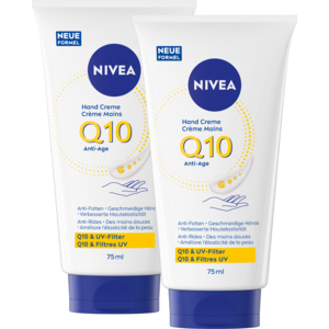 Nivea Handcreme Anti-Age Q10 plus, 2 x 75 ml Nivea Handcreme Anti-Age Q10 plus, 2 x 75 ml
