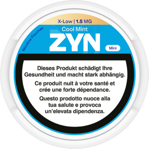 Zyn Cool Mint miniX-Low