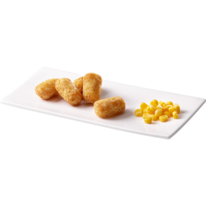 McCain Sweet Corn Tots, TK, 6 x 1 kg McCain Sweet Corn Tots, TK, 6 x 1 kg