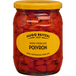 Hugo Reitzel Peperoni mini Perlen, 6 x 550 g Hugo Reitzel Peperoni mini Perlen, 6 x 550 g