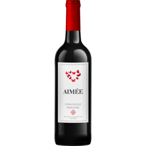 Syrah rouge Pays d'Oc Aimée 75cl Syrah rouge Pays d'Oc Aimée 75cl