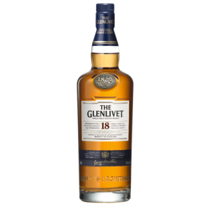 The Glenlivet Single Malt Whisky 18 years old 40%, 70 cl