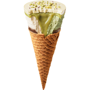 Magnum Pistachio & White Chocolate Cone, 24 x 115 ml