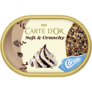 Carte D'Or Soft & Crunchy Chocolate, 6 x 750 ml Carte D'Or Soft & Crunchy Chocolate, 6 x 750 ml
