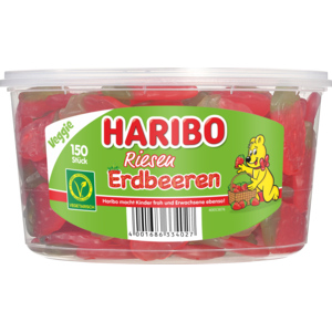 Haribo Riesen Erdbeeren, 150 Stück