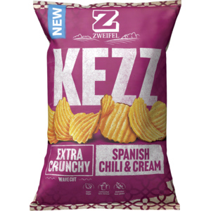 Zweifel Kezz Chips, Spanish Chili & Cream, 110 g