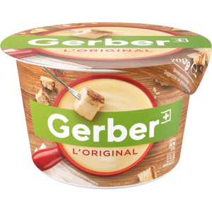 Gerber Fondue L'Original, für die Mikrowelle, 200 g Gerber Fondue L'Original, für die Mikrowelle, 200 g