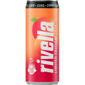 Rivella Peach Zero 33 cl Dose Rivella Peach Zero 33 cl Dose