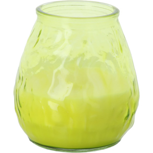Amerikaglas mit Citronella, hellgrün Amerikaglas mit Citronella, hellgrün