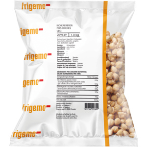 Frigemo Kichererbsen, TK, 1 kg Frigemo Kichererbsen, TK, 1 kg