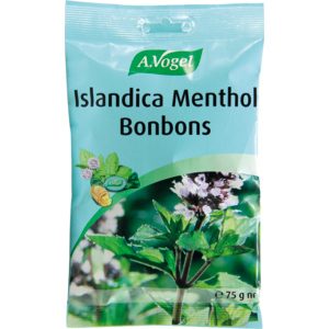 A. Vogel Islandica Menthol Bonbon, 4 x 75 g