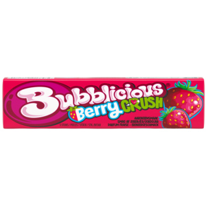Bubblicious Strawberry, 18 Stück
