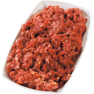 Rind-Fleisch für Burger, 3 mm, 30% Fettanteil, 5 kg Rind-Fleisch für Burger, 3 mm, 30% Fettanteil, 5 kg