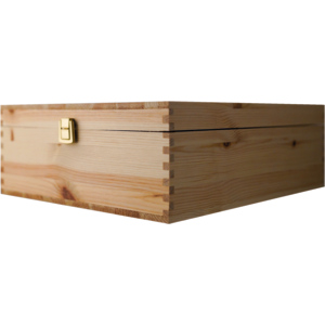 Holzkiste 3 Flaschen für 75cl, 1 Kiste