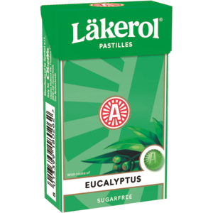 Läkerol Eucalyptus, 10 x 27 g