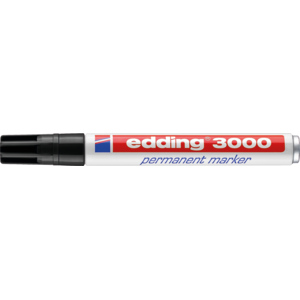 Edding Edding Pennarello indelebile 3000 nero