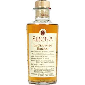 Sibona Grappa di Barolo 40%, 50 cl Sibona Grappa di Barolo 40%, 50 cl