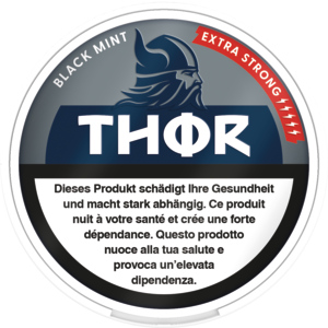 THOR Black Mint Extra Strong 12mg