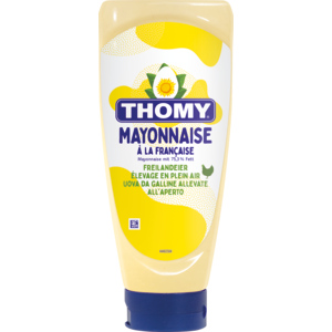 Thomy Mayonnaise Squeeze, 8 x 600 ml Thomy Mayonnaise Squeeze, 8 x 600 ml