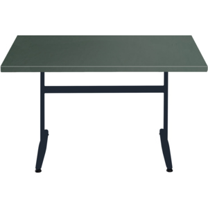 HKP Tisch, tannengrün, 120 x 80 cm, untergestell schwarz HKP Tisch, tannengrün, 120 x 80 cm, untergestell schwarz