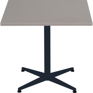 HKP Tisch, grau, 80 x 80 cm, untergestell schwarz HKP Tisch, grau, 80 x 80 cm, untergestell schwarz