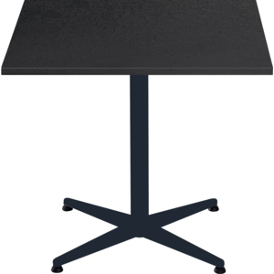 HKP Tisch anthrazit, 80 x 80 cm, untergestell schwarz HKP Tisch anthrazit, 80 x 80 cm, untergestell schwarz