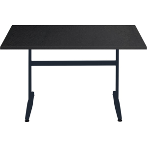 HKP Tisch, anthrazit, 120 x 80 cm, Untergestell schwarz HKP Tisch, anthrazit, 120 x 80 cm, Untergestell schwarz