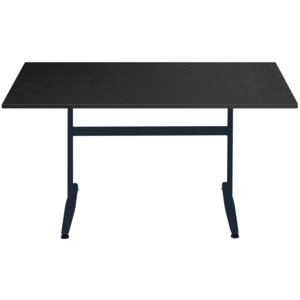 HKP Tisch, anthrazit, 140 x 80 cm, Untergestell schwarz HKP Tisch, anthrazit, 140 x 80 cm, Untergestell schwarz
