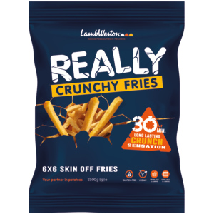 Lamb Weston Crunchy Fries, 6 x 6 mm, TK, 4 x 2,5 kg