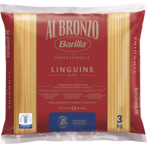 Barilla Al Bronzo Linguine, N° 312, 3 kg