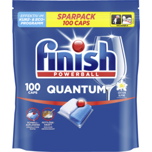 Finish Quantum All-in-1, 100 Tabs Finish Quantum All-in-1, 100 Tabs