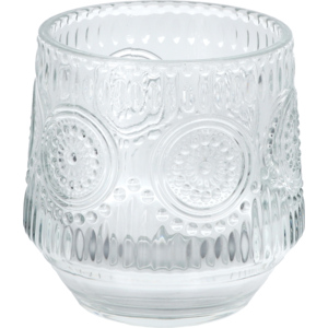 Windlichtglas Lara, transparent, 8 x 8 cm Windlichtglas Lara, transparent, 8 x 8 cm